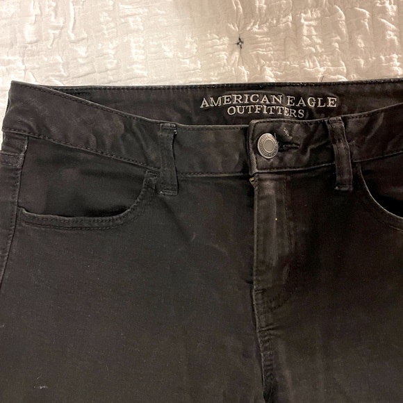 American Eagle Low-Rise Black Jeggings - Picture 4 of 4